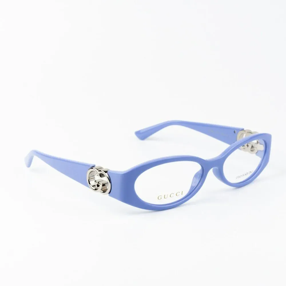 NEW Gucci GG1693O 003 Violet Women Oval Eyeglasses GG 1693O